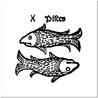 Pisces Posters and Art